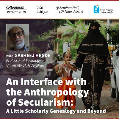 An Interface with the Anthropology of Secularism An Interface with the Anthropology of Secularism